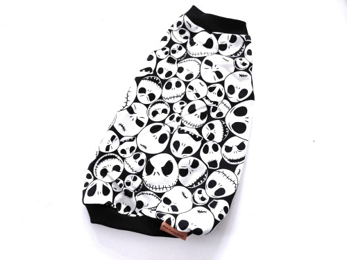 Ubranko dla kota w czaszki