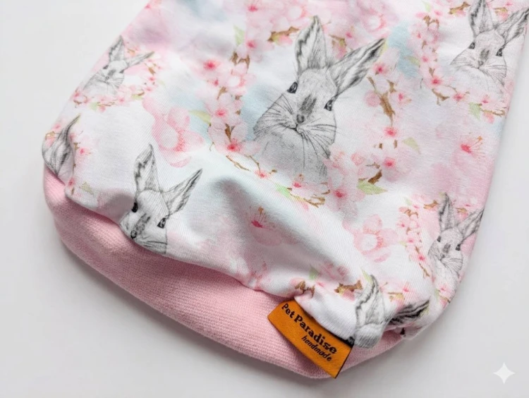 Wielkanocna bluzeczka dla kota w króliczki5.jpg