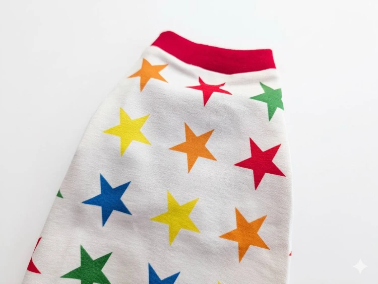Ubranko dla kota w kolorowe gwiazdki2.jpg