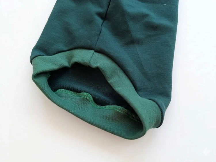 jednokolorowa bluzka dla kota- zieleń 6.jpg