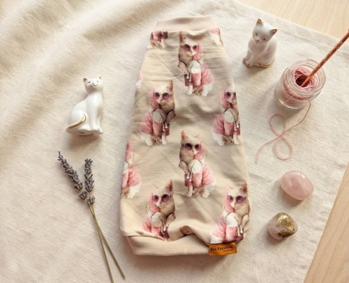 Bluzeczka dla kota - kot w słuchawkach i okularach.jpg