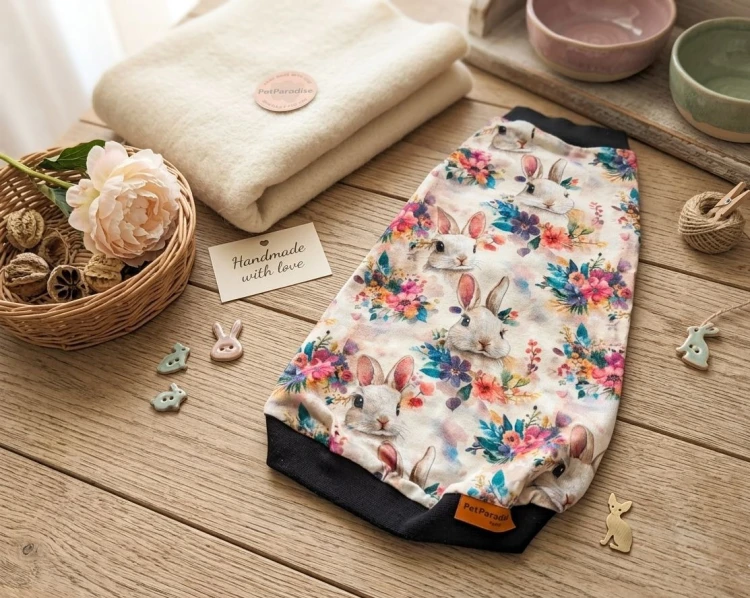 wielkanocne ubranko dla kota, handmade, animal blouse.jpg