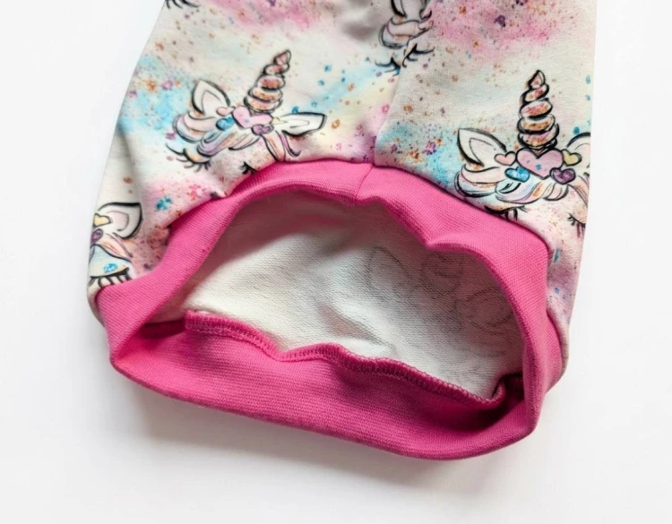 Bluzeczka dla kota Jednorożec – pastelowy print6.jpg