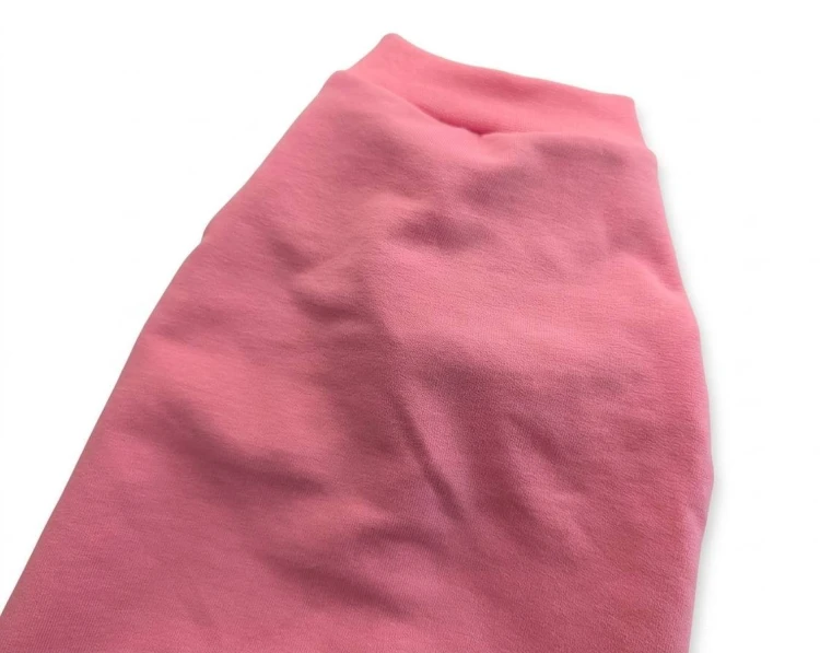 Ubranko dla kota jednokolorowe cukierkowy róż2.jpg