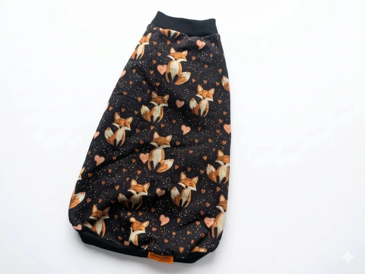 Ubranko dla kota „Złoty Lis i Serduszka”1.jpg