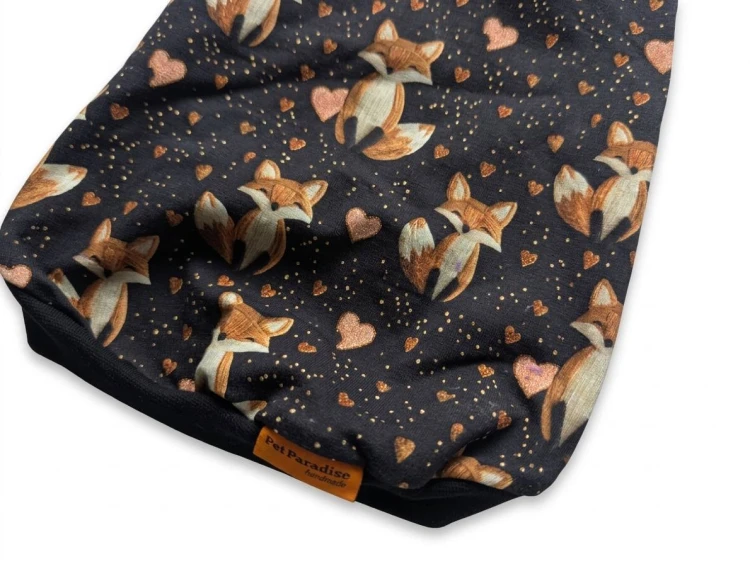 Ubranko dla kota „Złoty Lis i Serduszka”3.jpg