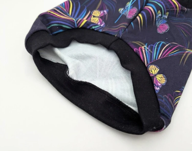 Ubranko dla kota handmade bluzka w tropikalne liście palmy4.jpg