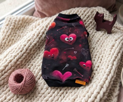 Walentynkowa bluzeczka dla kota w serduszka – Pet Paradise.jpg