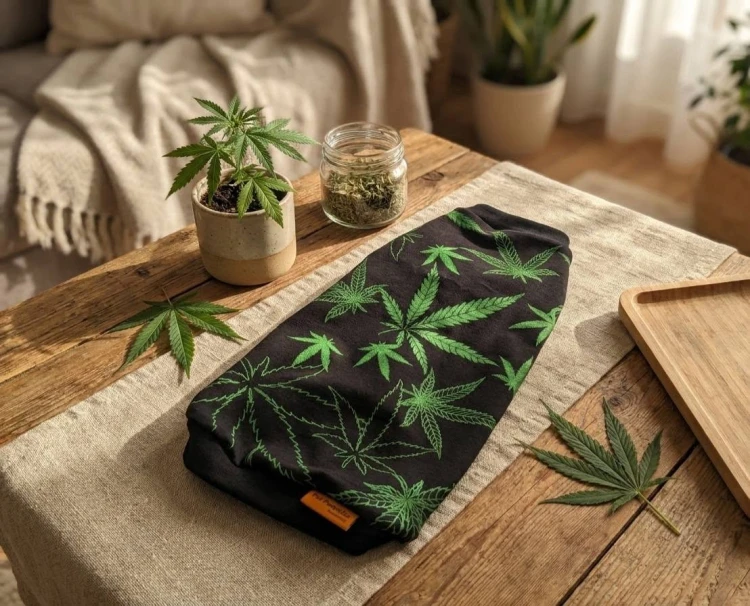 Bluzeczka dla kota w zielone liście – Pet Paradise.jpg