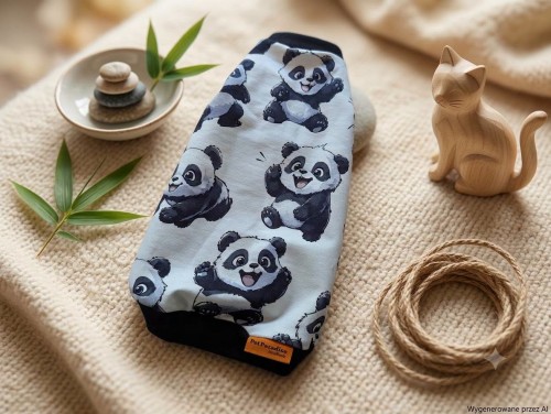 Ubranko dla kota bluzka w pandy Pet Paradise 1.jpg